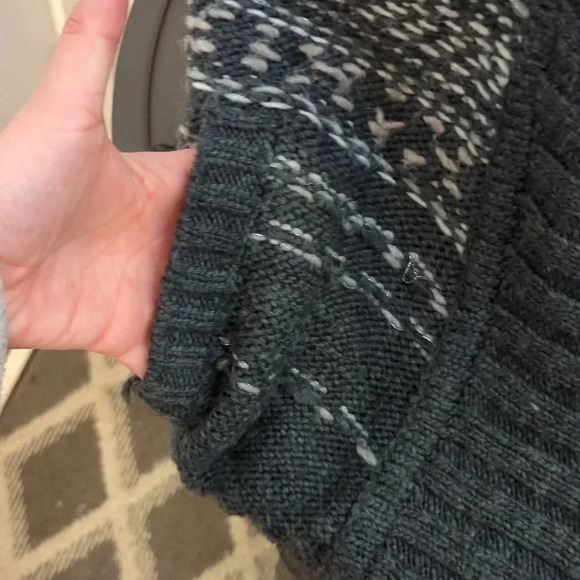 American Eagle Womens Kimono Cardigan Sweater Heavy Knit Oversized size medium - Picture 7 of 9